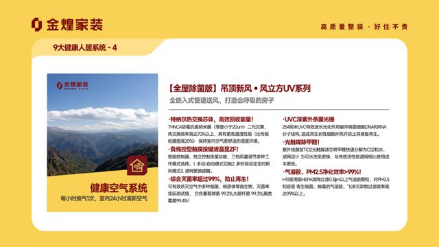 大健康人居系统赋能高品质住宅新时代PG电子麻将胡了模拟器金煌家装九(图6)